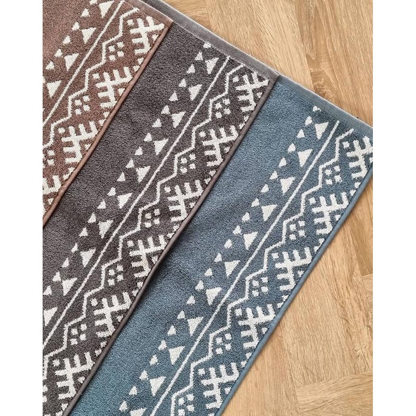 Keset Handuk Design Madina 45Cm X 60Cm - Grey