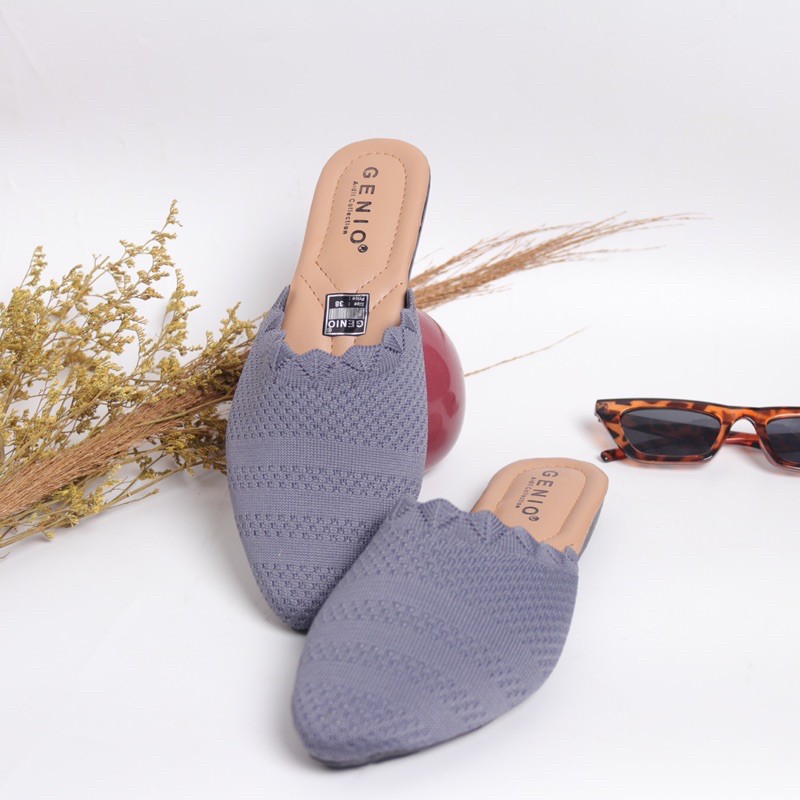 Ovivi Sandal Wanita Rajut Import Genio