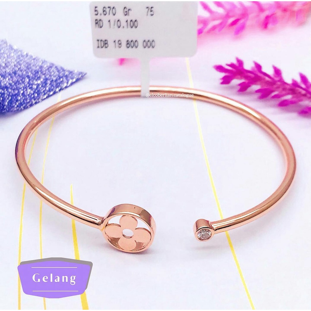 Elco Jewellery - Gelang Berlian Eropa F Vvs | GBRE-00530 Berkualitas dan Bergaransi