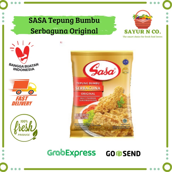 

SASA Tepung Bumbu Serbaguna Original 225gr | Sayur N Co Bekasi