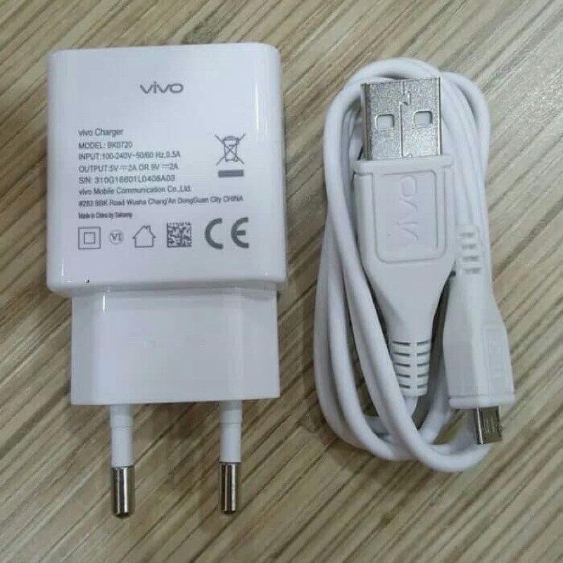 Charger vivo S1 PRO  Y90 Y91 V5S Y21i Y30I Y51S Y70S X50 Y30 Y50 Y11 Y12  fast charging original 100