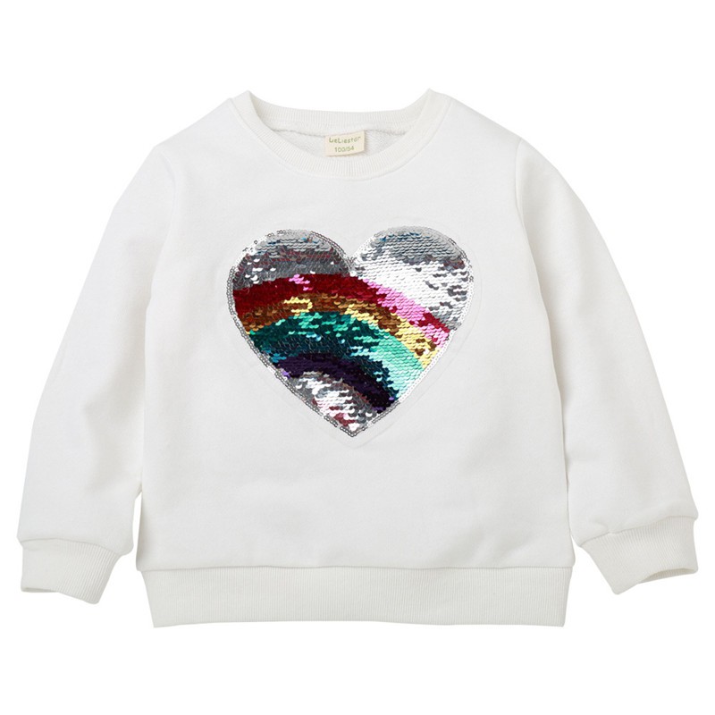 Sweater Perempuan Love Flip Sequin