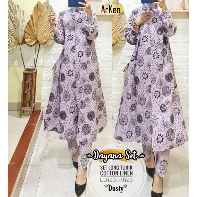 Tunik long Dayana set by Arken