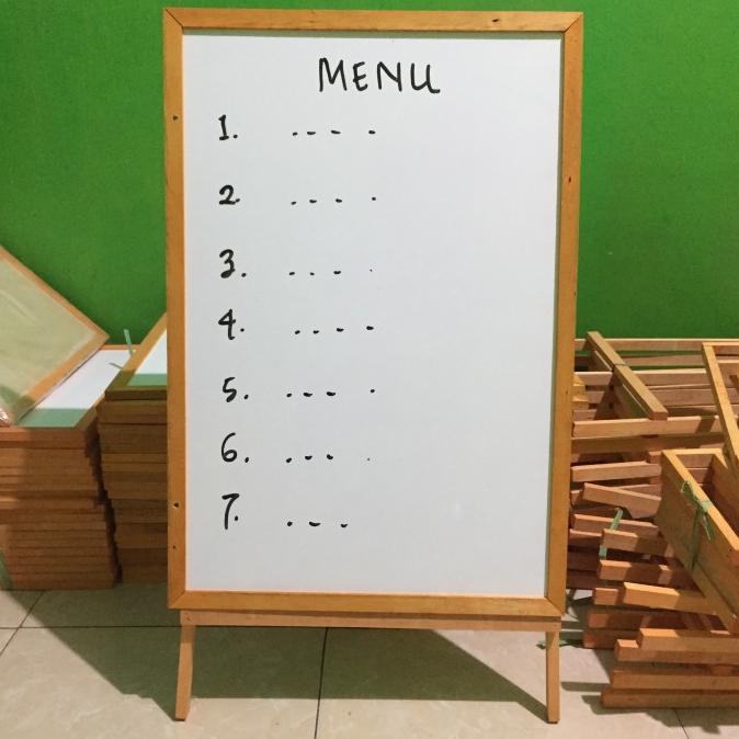 

[COD] Papan tulis anak white board 60cmx40cm BERKUALITAS Kode 612
