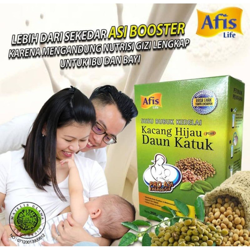 Afis asi booster ekstrak daun katuk