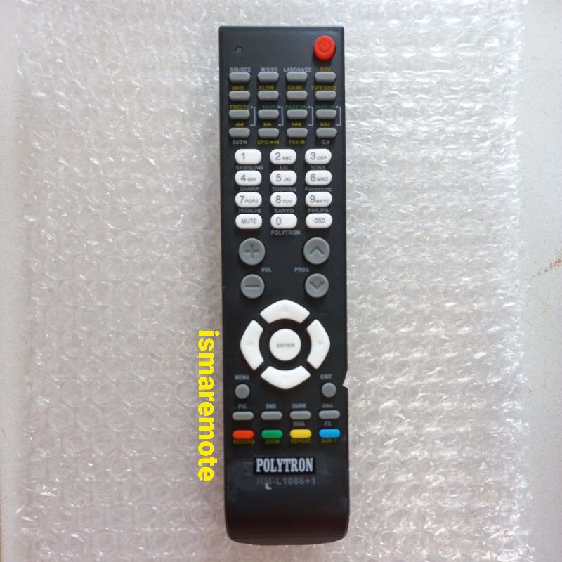 REMOTE REMOT TV POLYTRON LCD LED CINEMAX 81F046