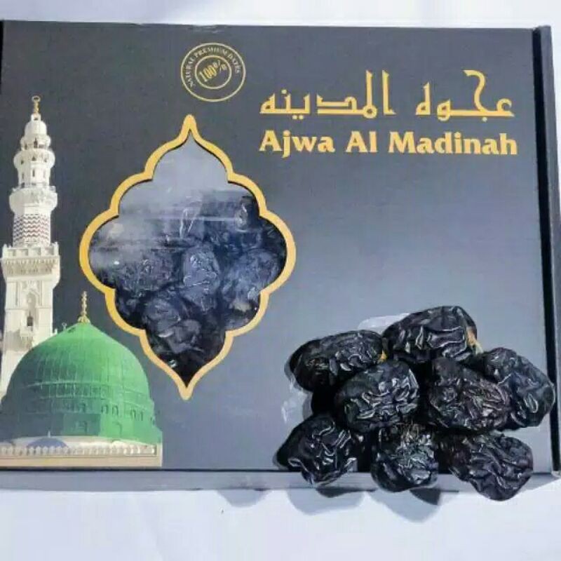 

Kurma Ajwa premium 1kg / ajwa grade A / ajwa premium / kurma ajwa 1kg murah / oleh oleh haji