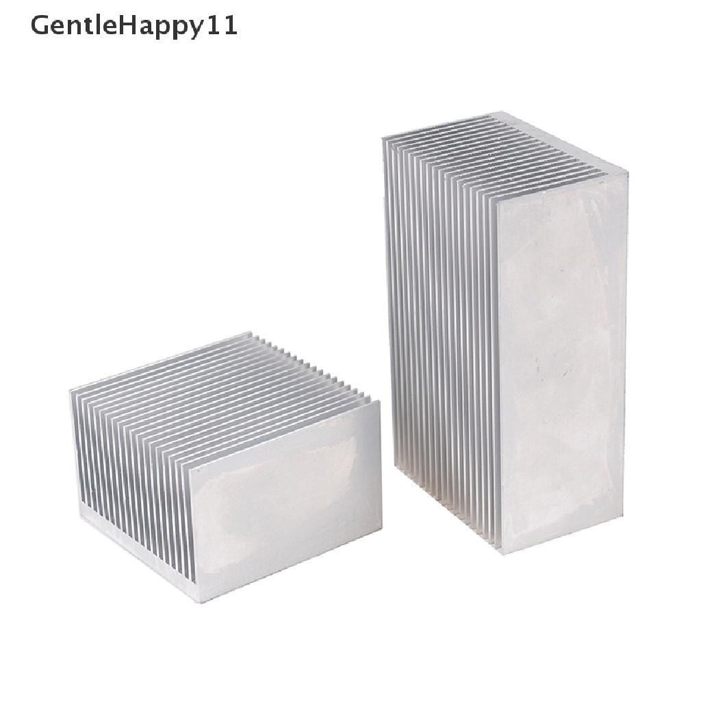 Gentlehappy Pad Pendingin Chip LED IC 60x60 / 100x60mm Bahan Aluminum Alloy