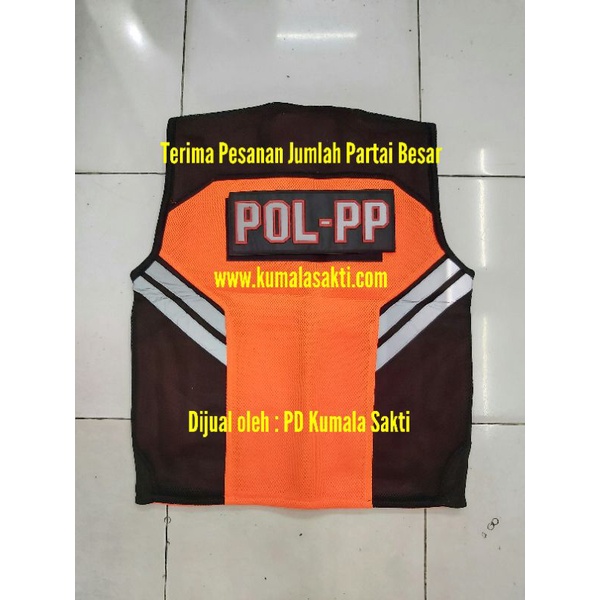 Rompi Pol PP Jaring Tebal Dobel Mesh|Kaos Pol PP|Topi Pol PP|Seragam Pol PP|Sabuk Tactical Pol PP|Kopel Komando Pol PP|Wing Pol PP