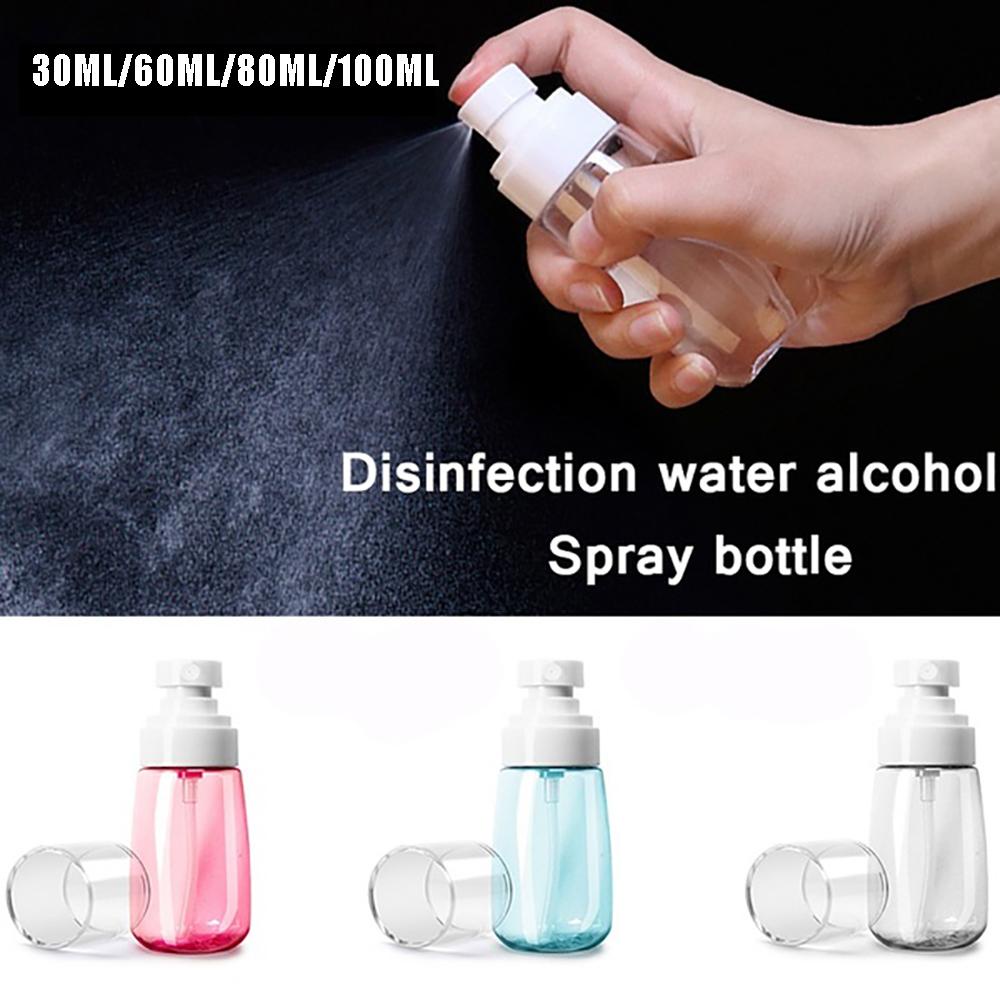 Agustinina Botol Isi Ulang Kosong Transparan Kabut Halus Watering Can Water Sprayer Moisture Atomizer Botol Parfum