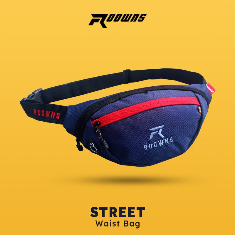 Tas Selempang Waistbag Distro Pria Wanita Street Ab