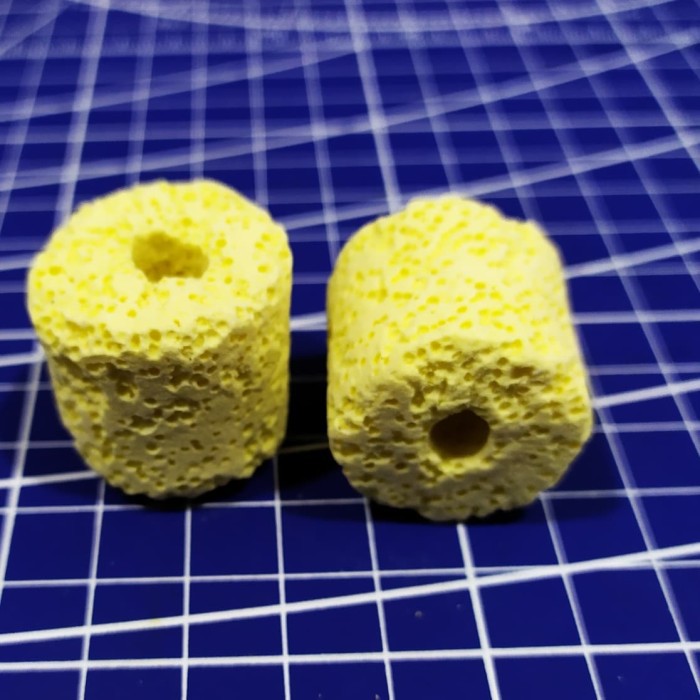 250GR Bio Ring Super Kuning Porous Ceramic Ring Media Filter Aquarium 250 gram
