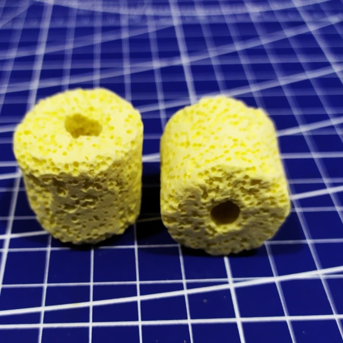 1KG Bio Ring Super Kuning Porous Ceramic Ring Media Filter Aquarium 1 kg