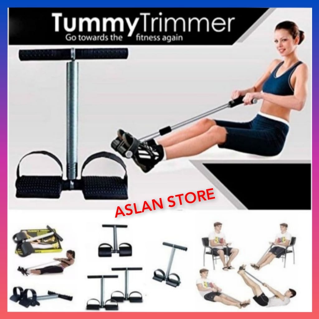 Alat Olahraga Tummy Body Trimmer Alat Fitness Penghancur lemak Alat Fitness Tarik Pegas pengecil perut pembakar lemak