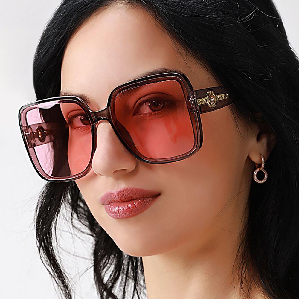 [Elegan] Square Sunglasses Eye Glasses Anti Radiasi Untuk Wanita Kacamata Perlindungan Perempuan Korea Pria Anti Radiasi Kaca Kacamata Wanita Kacamata
