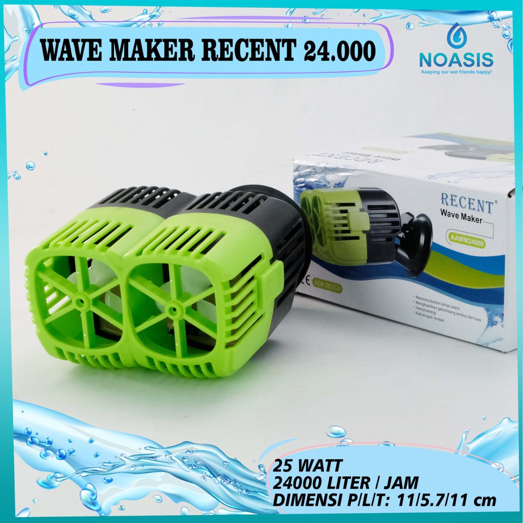 WAVE MAKER AQUARIUM RECENT AA WM 24000 PEMBUAT GELOMBANG