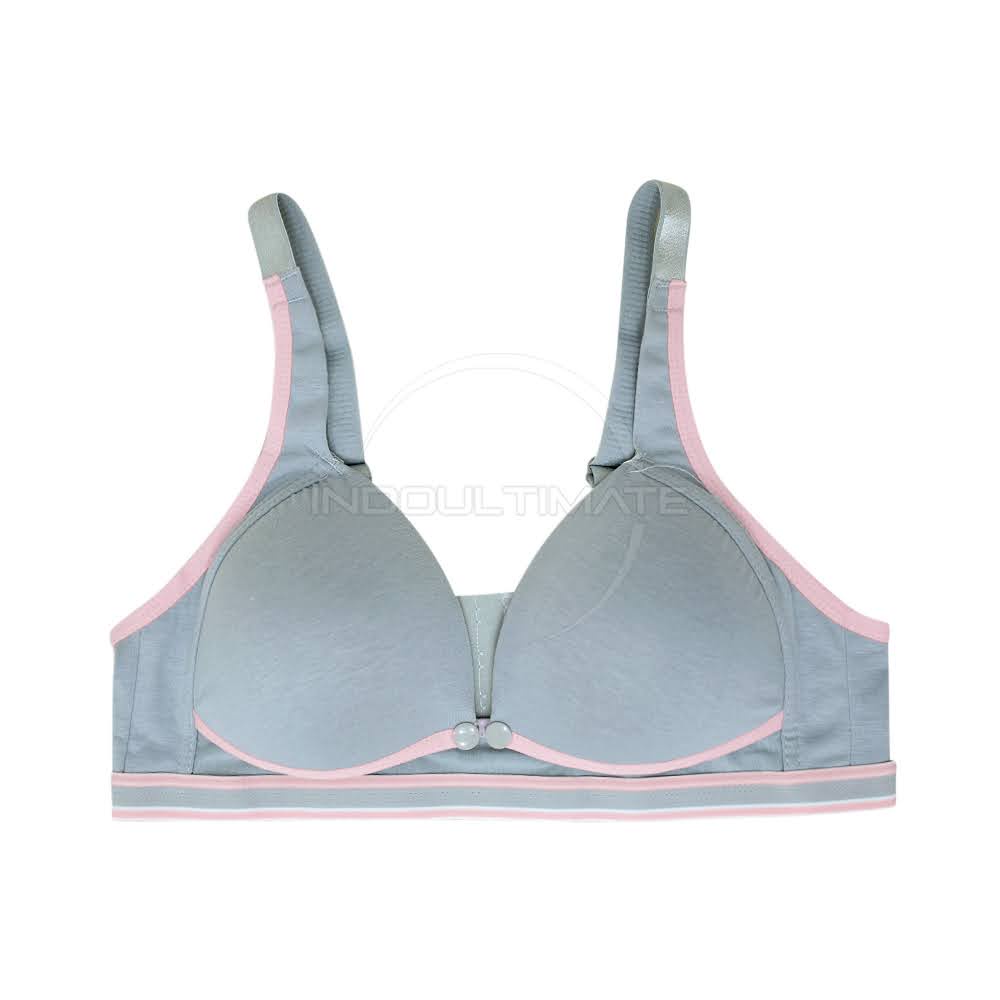 BIM-13 Bra Menyusui Tanpa Kawat  Bra Menyusui Kancing Depan BH Menyusui Bayi Pakaian Dalam Wanita Cewek Perempuan Nursing Bra Maternity Bra