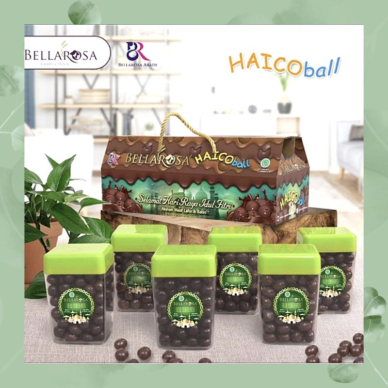 

BELLAROSA HAICOBALL PAKET PARCEL HAMPERS LEBARAN / COKLAT / KUE KERING TERMURAH