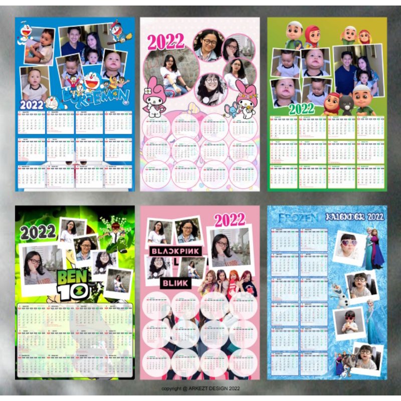 

Kalender Foto & Karakter 2022