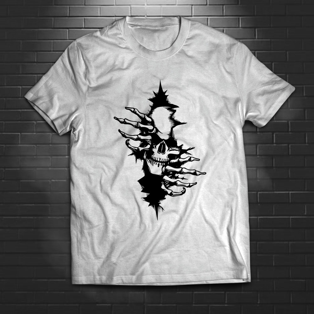 dewasa dan anak / pria dan wanita  cowok dan  cewek / kaos baju / distro tengkorak menyobek