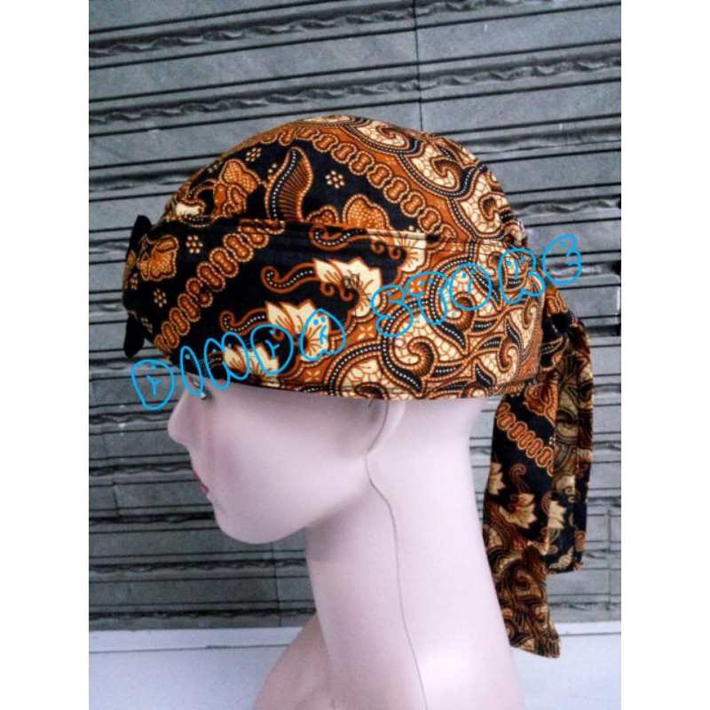 Blangkon Sunda  / iket kepala batik / Iket Sunda praktis