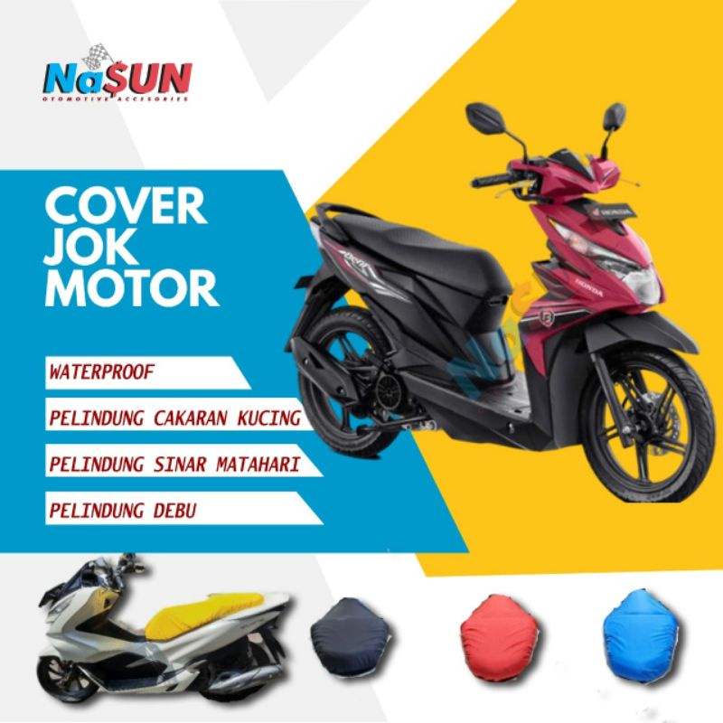 Sarung Jok Motor Beat Cover Jok Motor Beat Mantel Jok Motor Beat