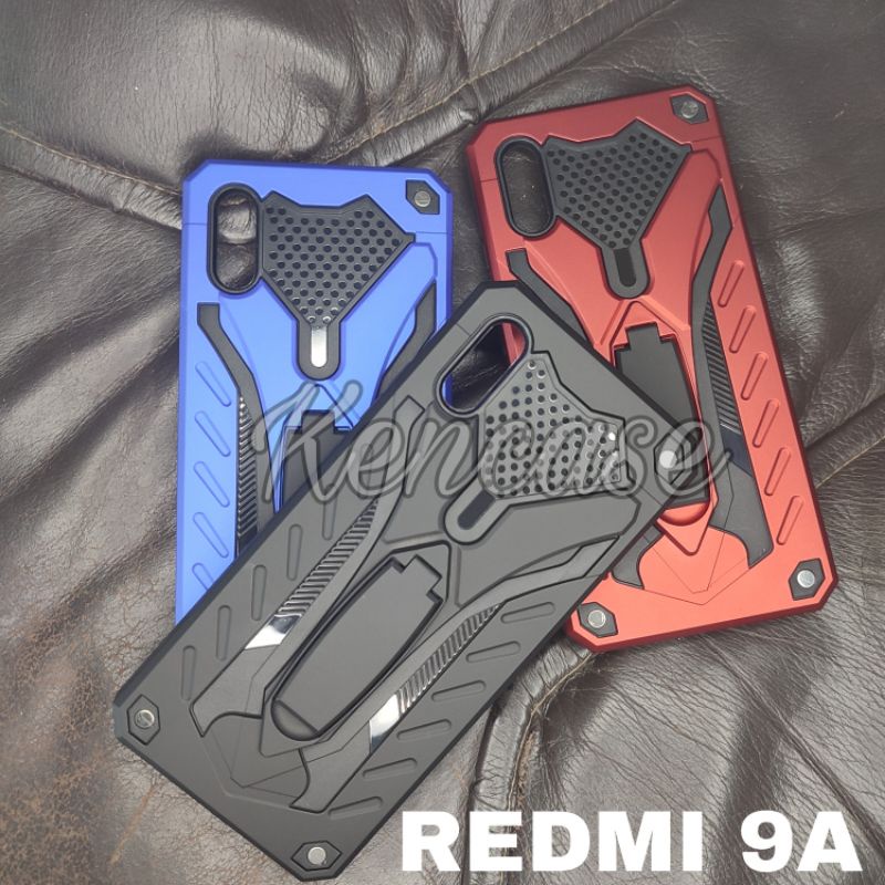 Hard Case Redmi 9A Casing Robot Transformer Phantom Armor