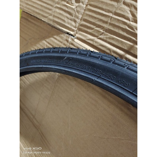 ban luar sepeda ukuran 26x1.25 merk kenda kwest