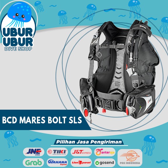 BCD Mares BOLT SLS - Alat Selam SCUBA Diving - Alat Diving - ROMPI Diving