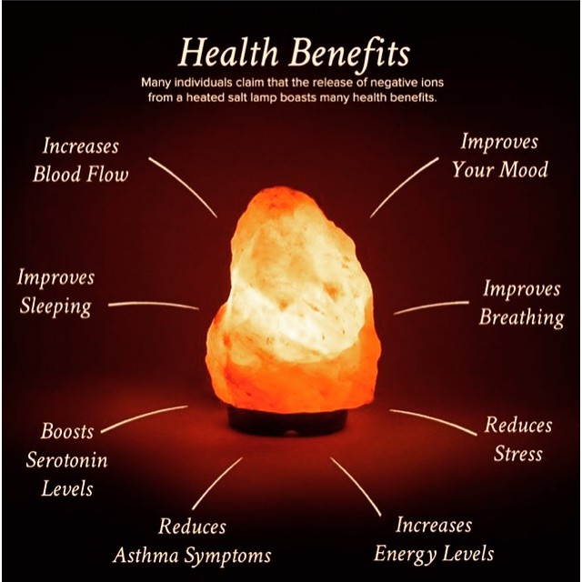 Himalayan Crystal Salt Lamp with Aromatherapy Lampu Garam Himalaya Aromaterapi