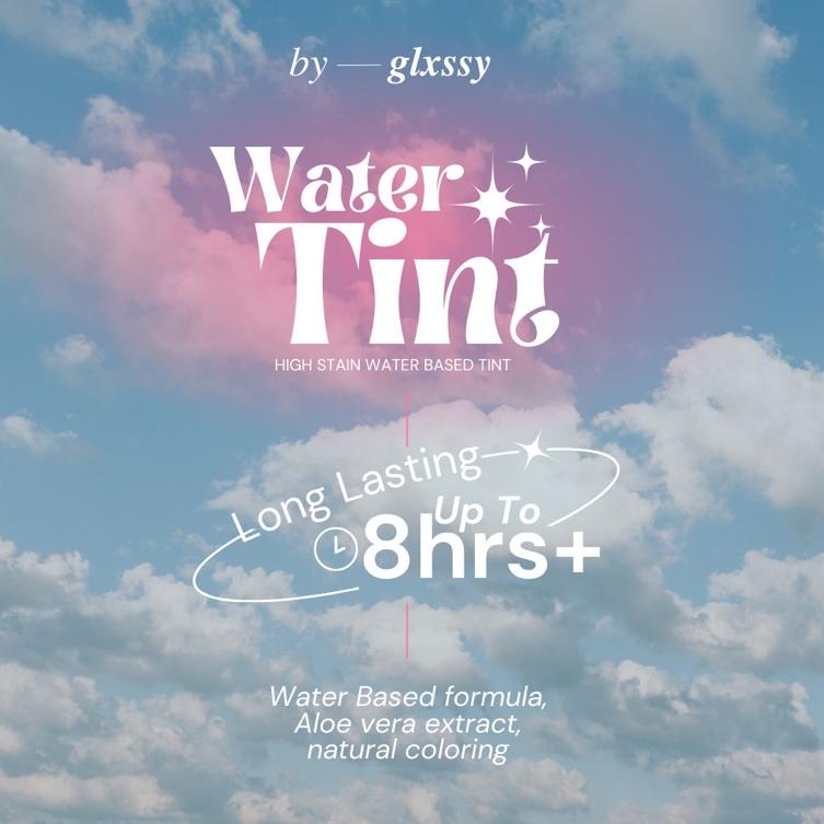 [CODEAS18] Lip Tint Water Tint by Glxssy Product asli