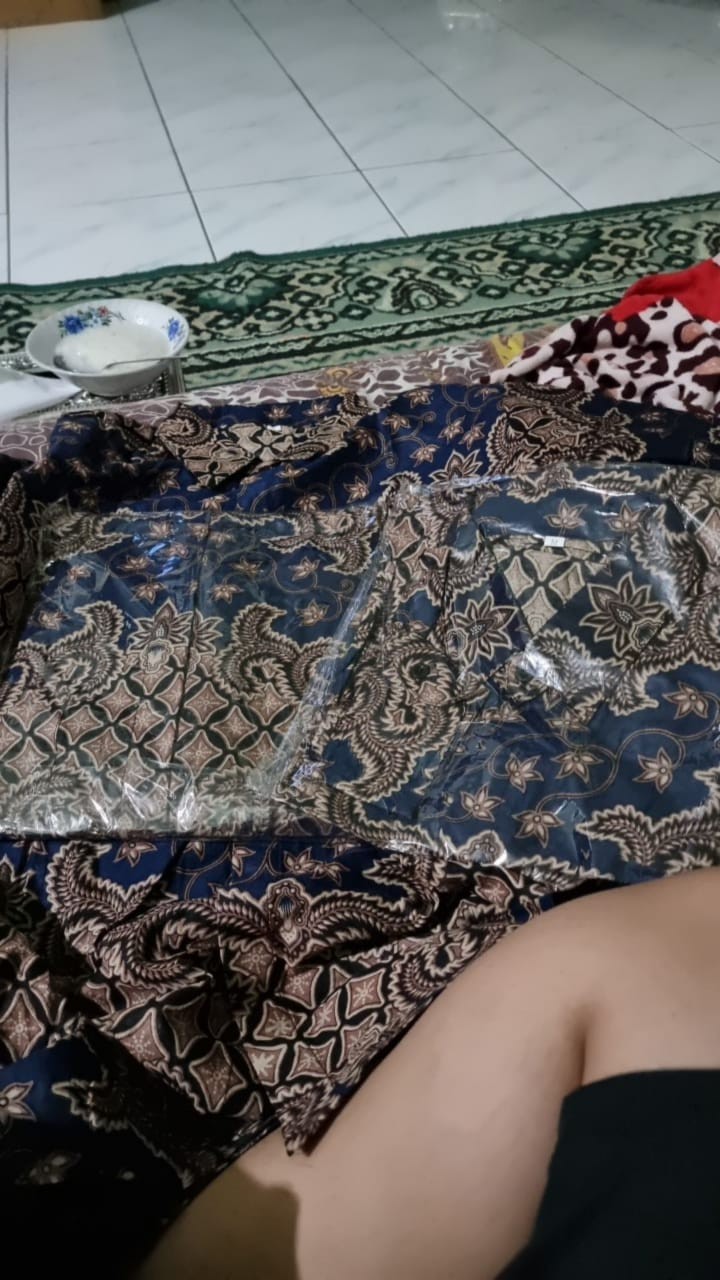 Kemeja Batik Lengan Panjang Size M L Xl Xxl Bswart Batik Hrb026 Harga Murah