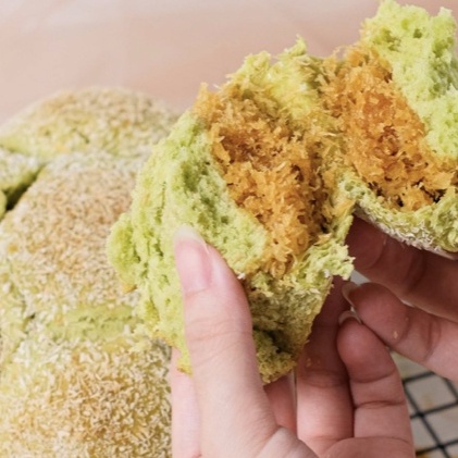 

Vegan Klepon Roti Sobek | NUDE Healthy Whole Wheat Sarapan Egg Free Roti Edisi Ramadhan