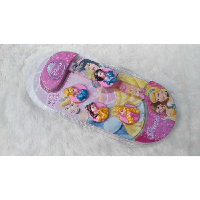 Terbaru Laris! JAM TANGAN ANAK PEREMPUAN PRINCESS DISNEY PUTRI DIGITAL KEPALA SET Murah!