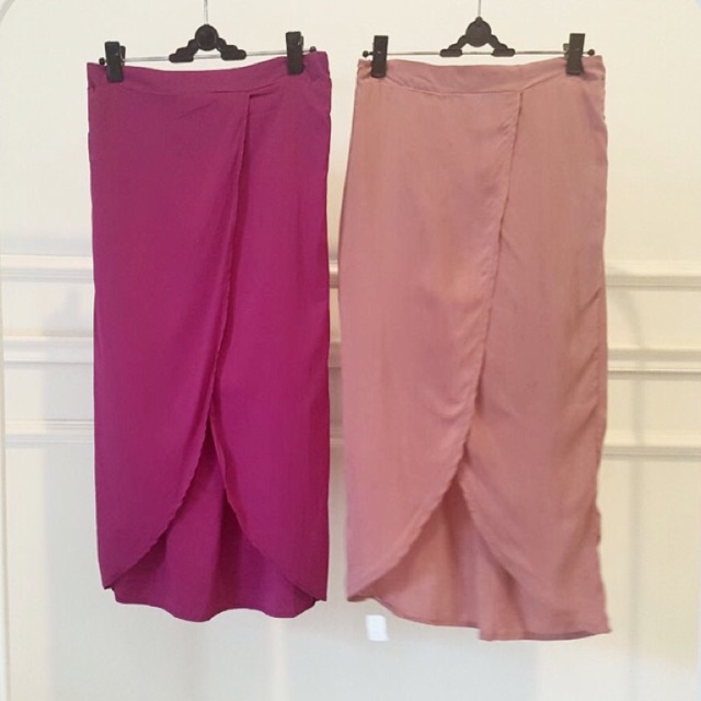 ROK TULIP . ROK MARON / PUTIH / KREM / PINK FANTA / BIRU