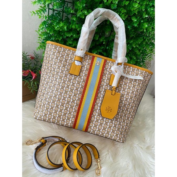 Tory burch small gemini link daylily