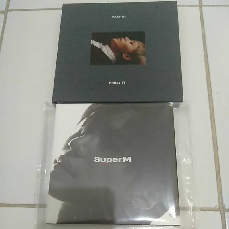 TAEMIN PRESS IT SUPERM BOOKED @gyemari
