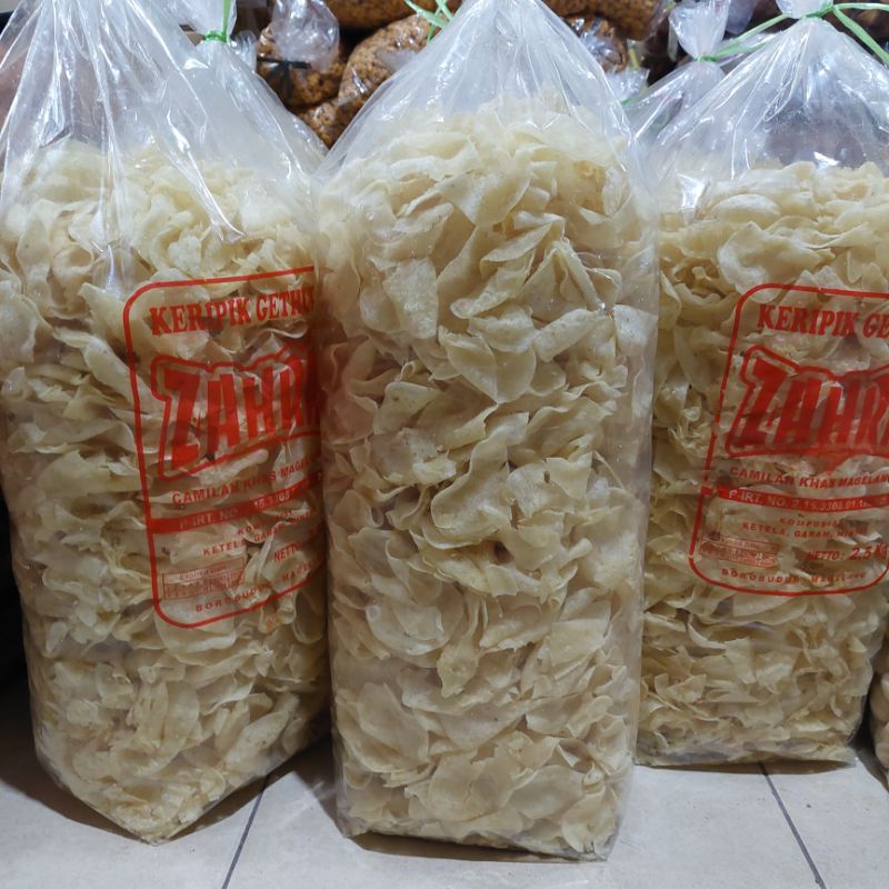 ALMA.SNACK KRIPIK GETUK 250gr SNACK KILOAN MURAH