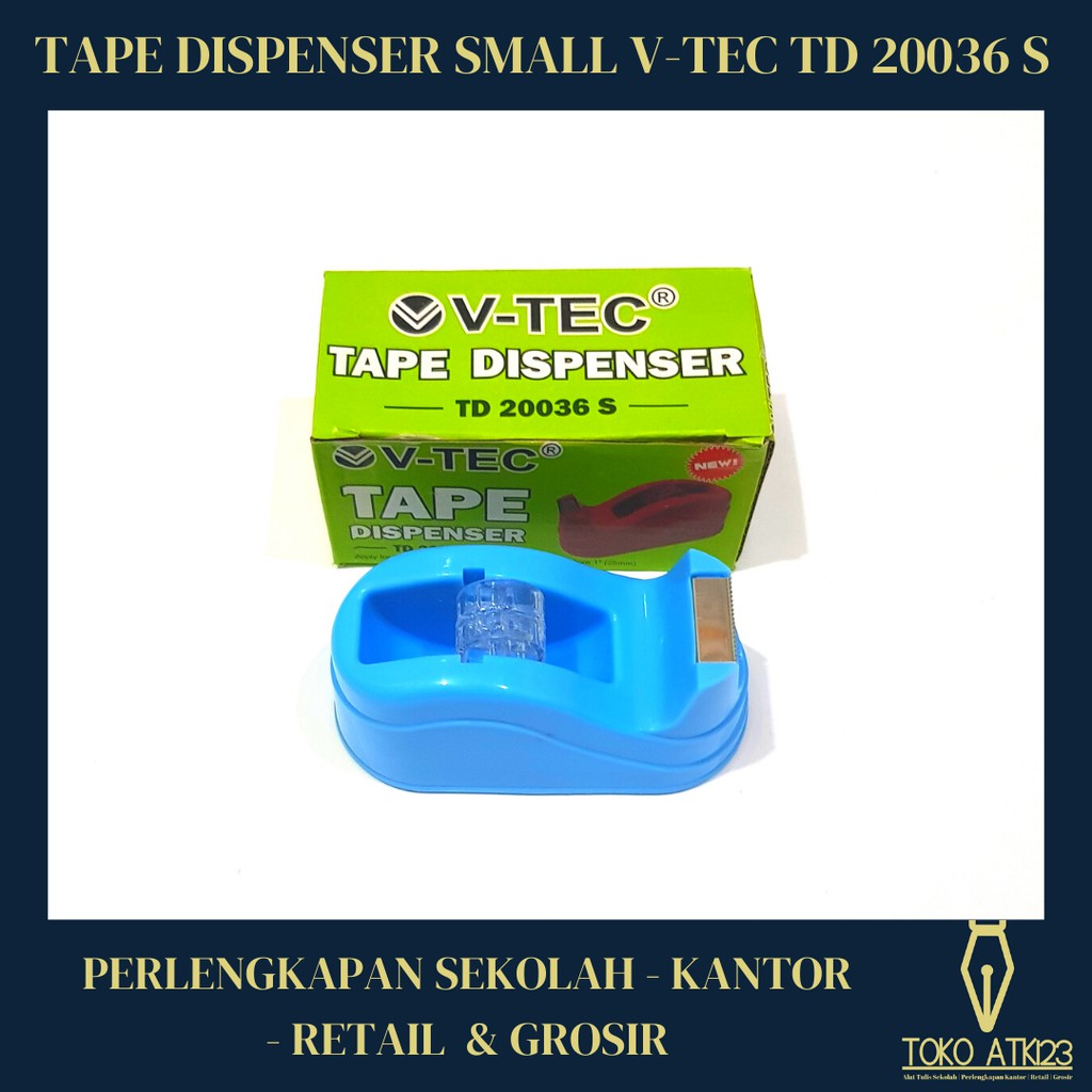 Tape Dispenser / Pemotong Isolasi V-Tec TD-20036 S