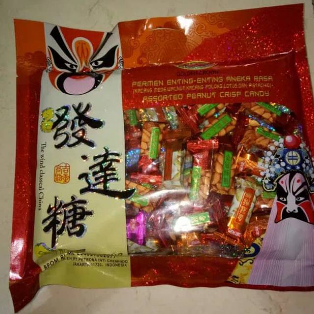 Permen Enting -Enting Kacang (Ting Ting kacang Aneka Rasa) 400gr