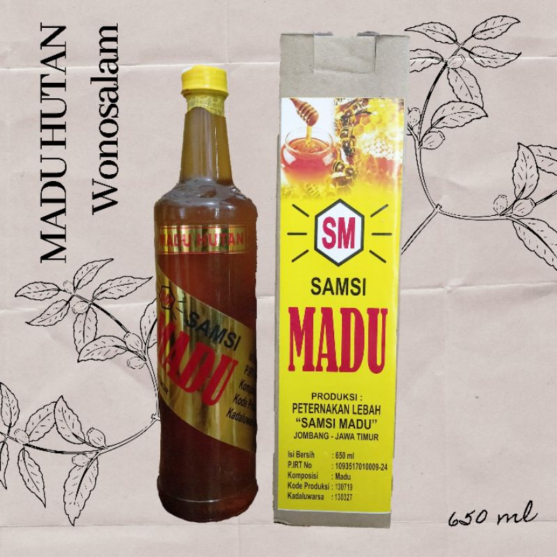 

Madu Hutan Wonosalam (650 ML)