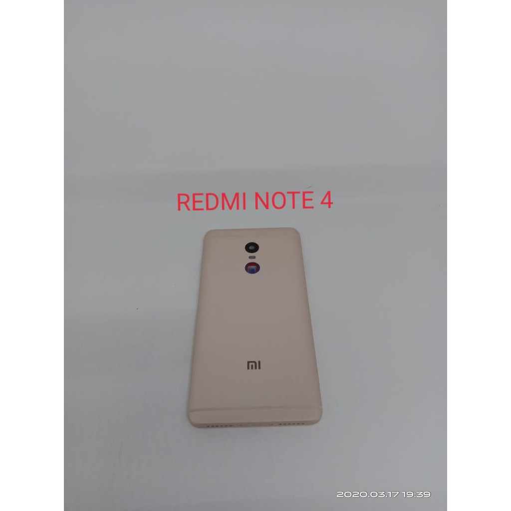 Back Cover Xiaomi Redmi Note 4 Mediatek