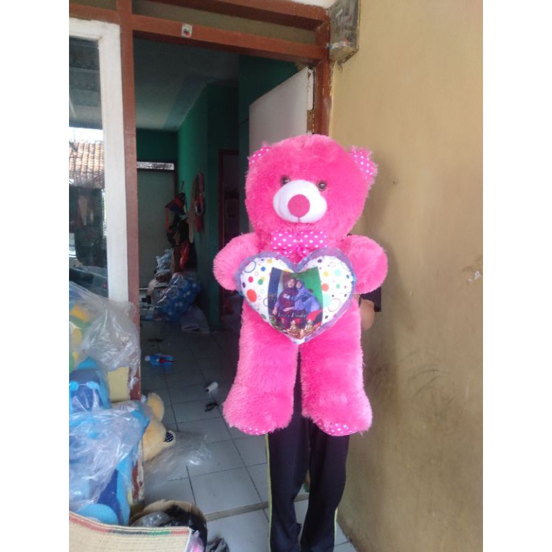 BONEKA TEDY BEAR XL GRATIS UKIR NAMA/PRINT PHOTO