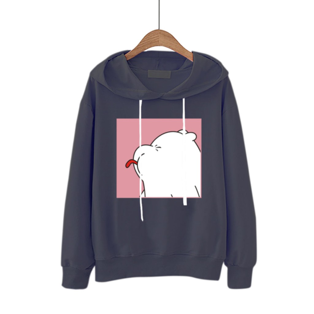 Bess - Sweater Hoodie Murah / Sweater Hoodie Wanita BEAR WK