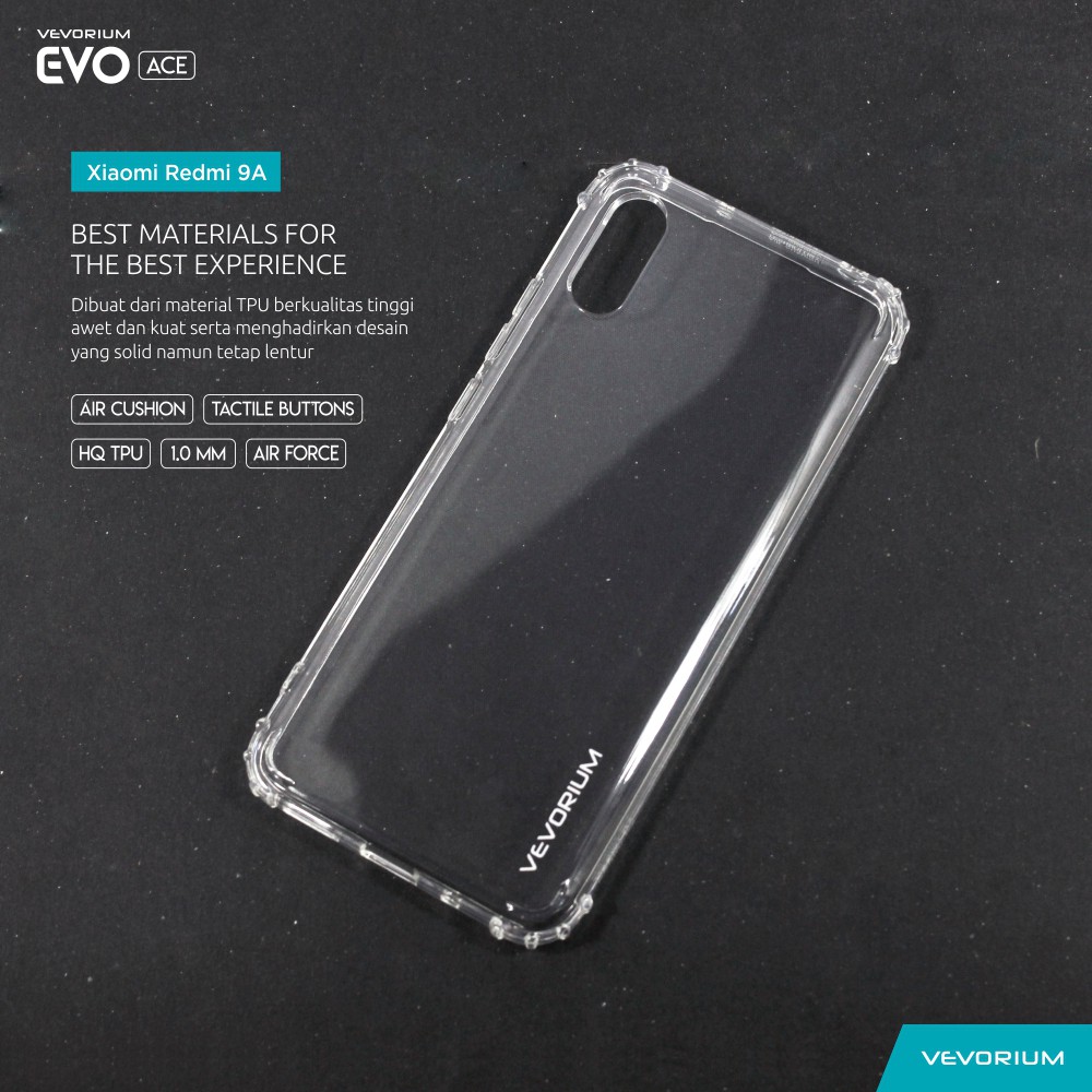 VEVORIUM EVO ACE Xiaomi Redmi 9A Softcase Soft Case Anti Crack