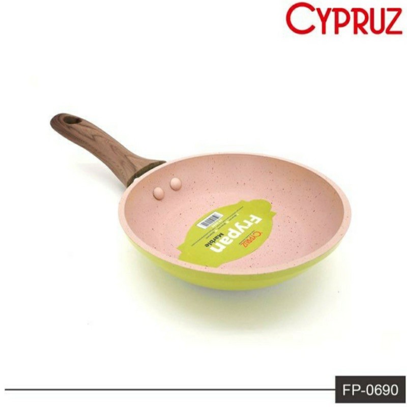 Mini Fry Pan Cypruz 12, 14, 16 cm Marble Ceramic Anti Lengket