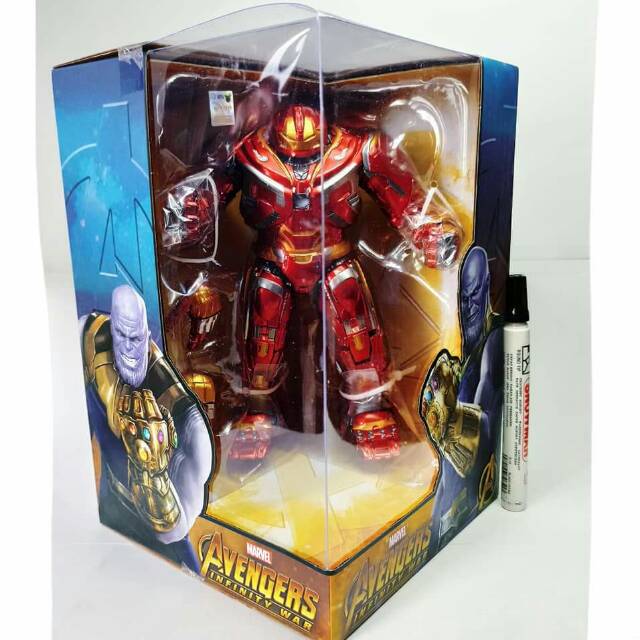 mainan action figure
hulkbuster 2.0
zd toys
avengers infinity war
tinggi sekitar 8 inch
artikulasi