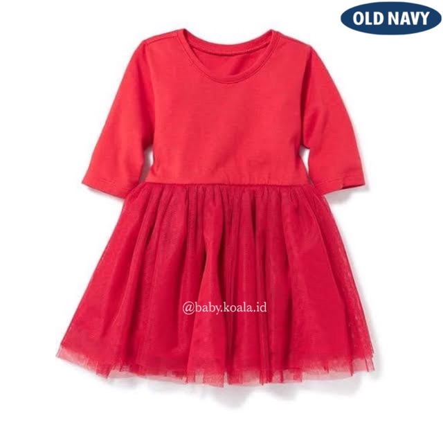 Dress Bayi Old Navy Tutu Dress - Red