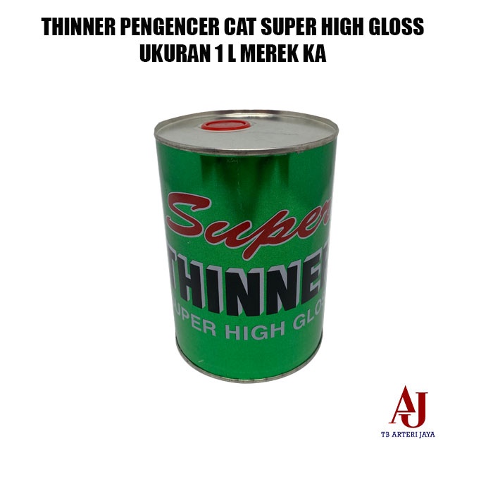 

Thinner Super High Gloss Pengencer Cat Merek KA Tiner Promo Super Murah Minyak Cat