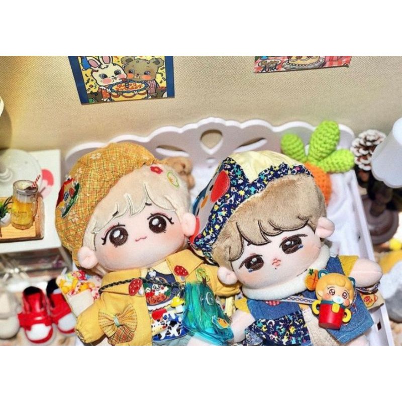 [READY STOCK] NAKO JAEMIN & PAKI JISUNG NCT DOLL 20CM